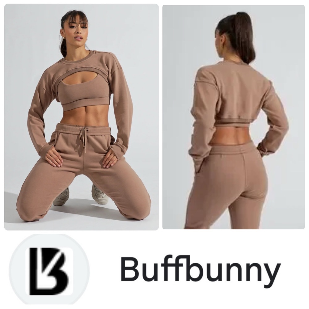 BuffBunny Cloud Bolero Shrug in Dune (Light Brown)